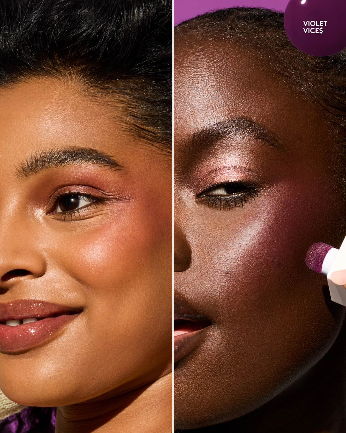 Shake 'N Play Buildable Liquid Blush ?? Violet Vice$ - Image 2