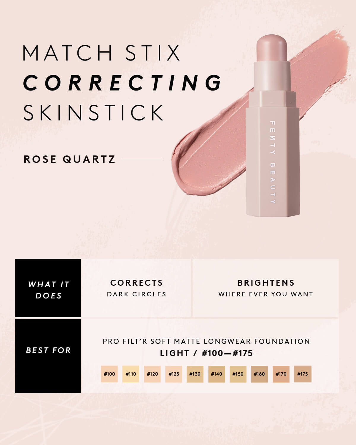 Match Stix Correcting Skinstick ?? Rose Quartz - Image 3