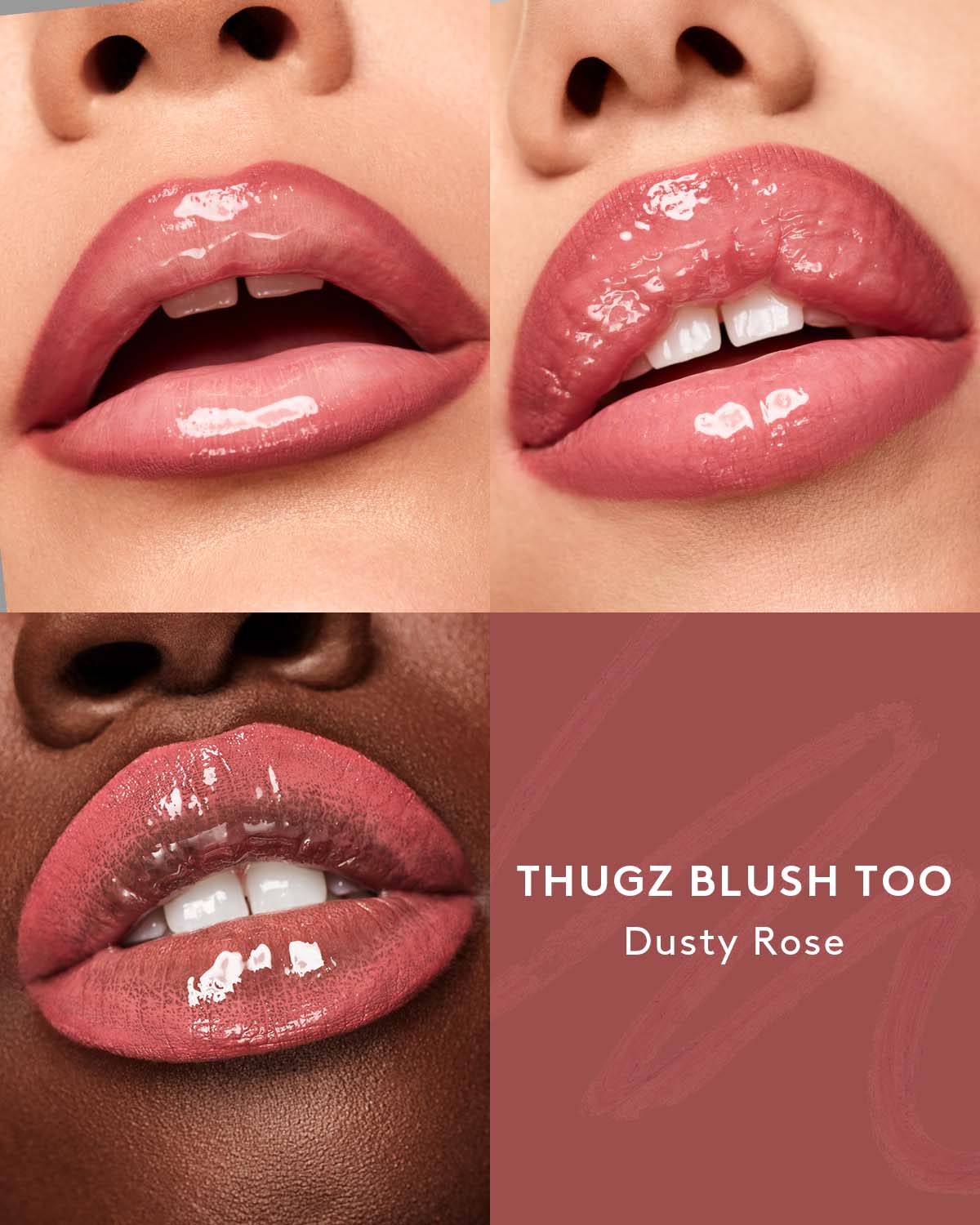 Trace'd Out Longwear Waterproof Pencil Lip Liner ?? Thugz Blush Too - Image 3