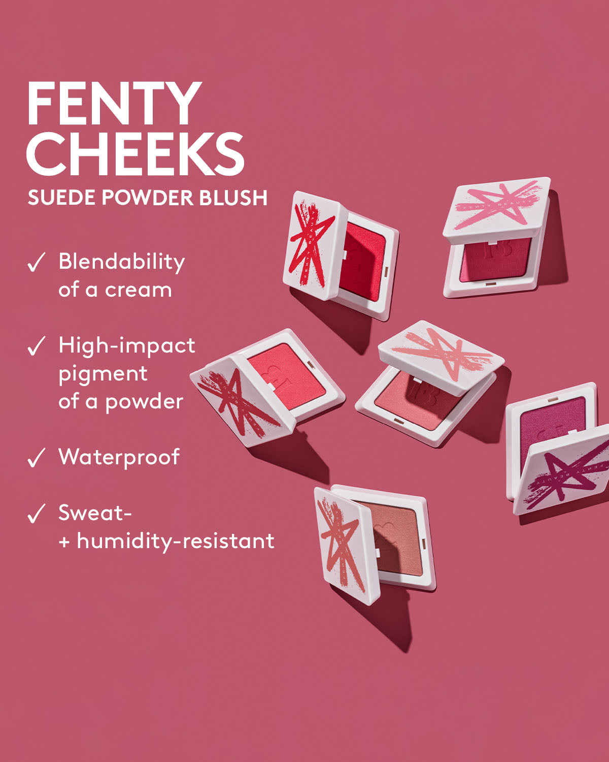 Fenty Cheeks Suede Powder Blush ?? Brickkkk - Image 5