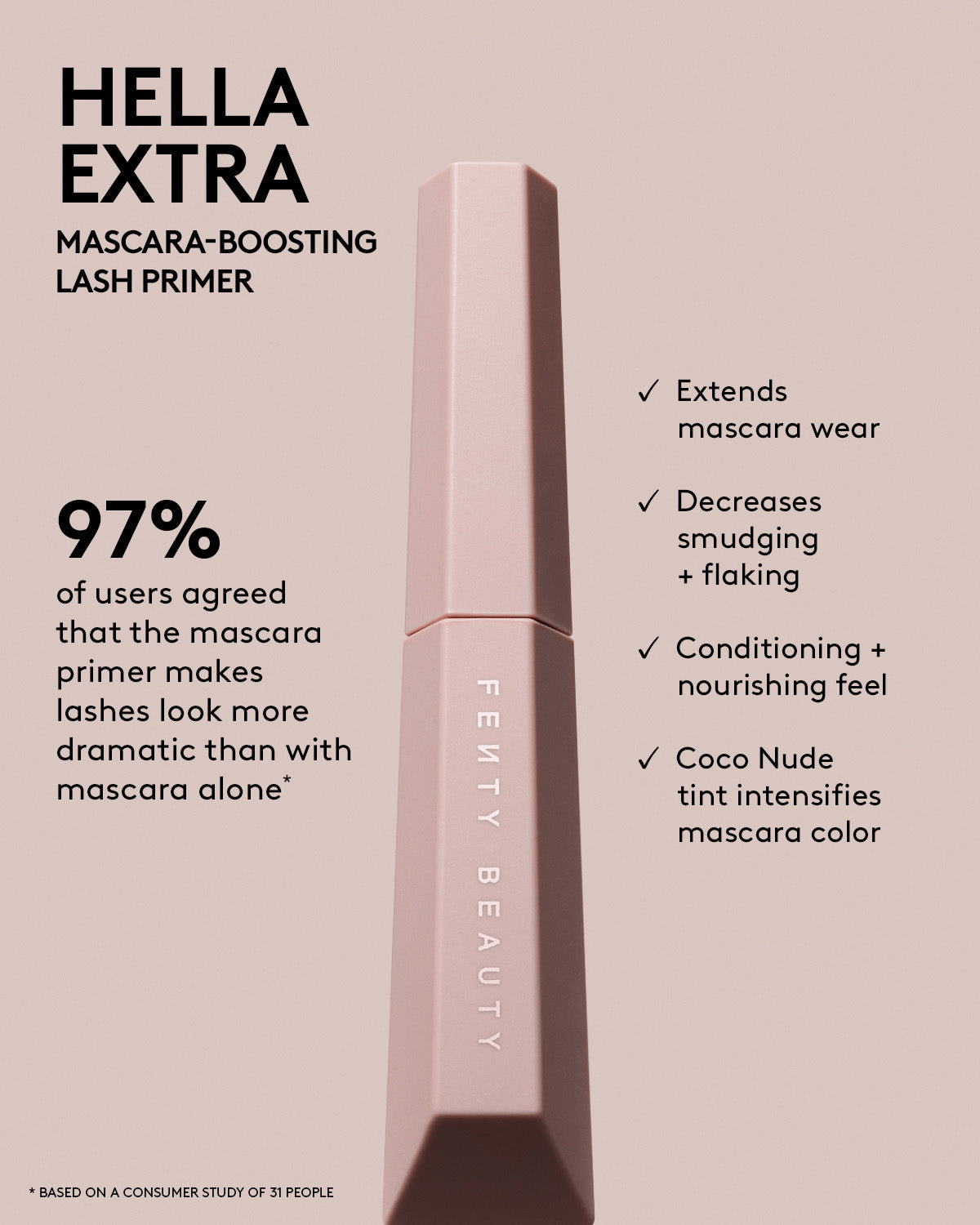Hella Extra Mascara-Boosting Lash Primer - Image 4