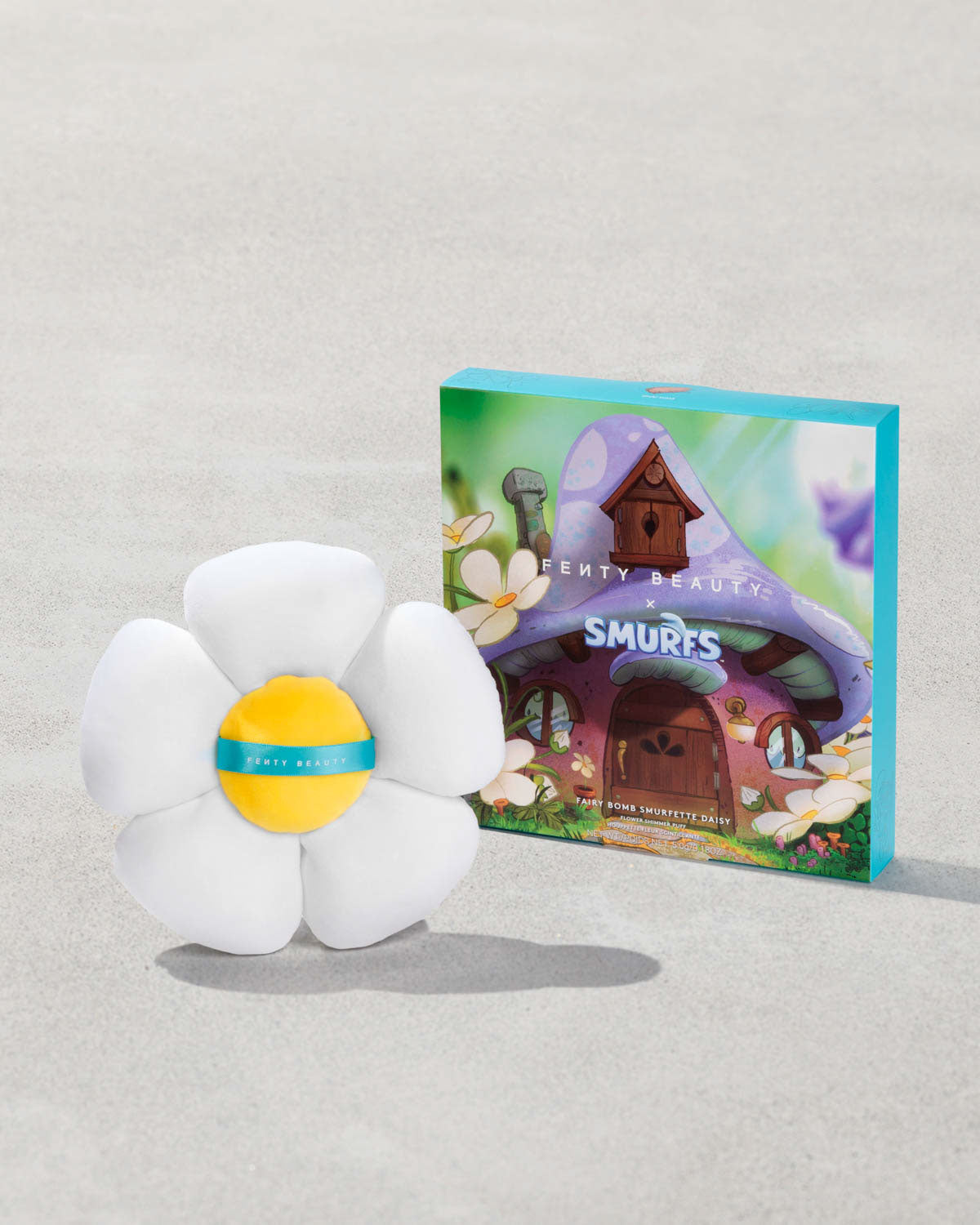 Fairy Bomb Smurfette Daisy Flower Shimmer Puff ?? Smurf'Sugar