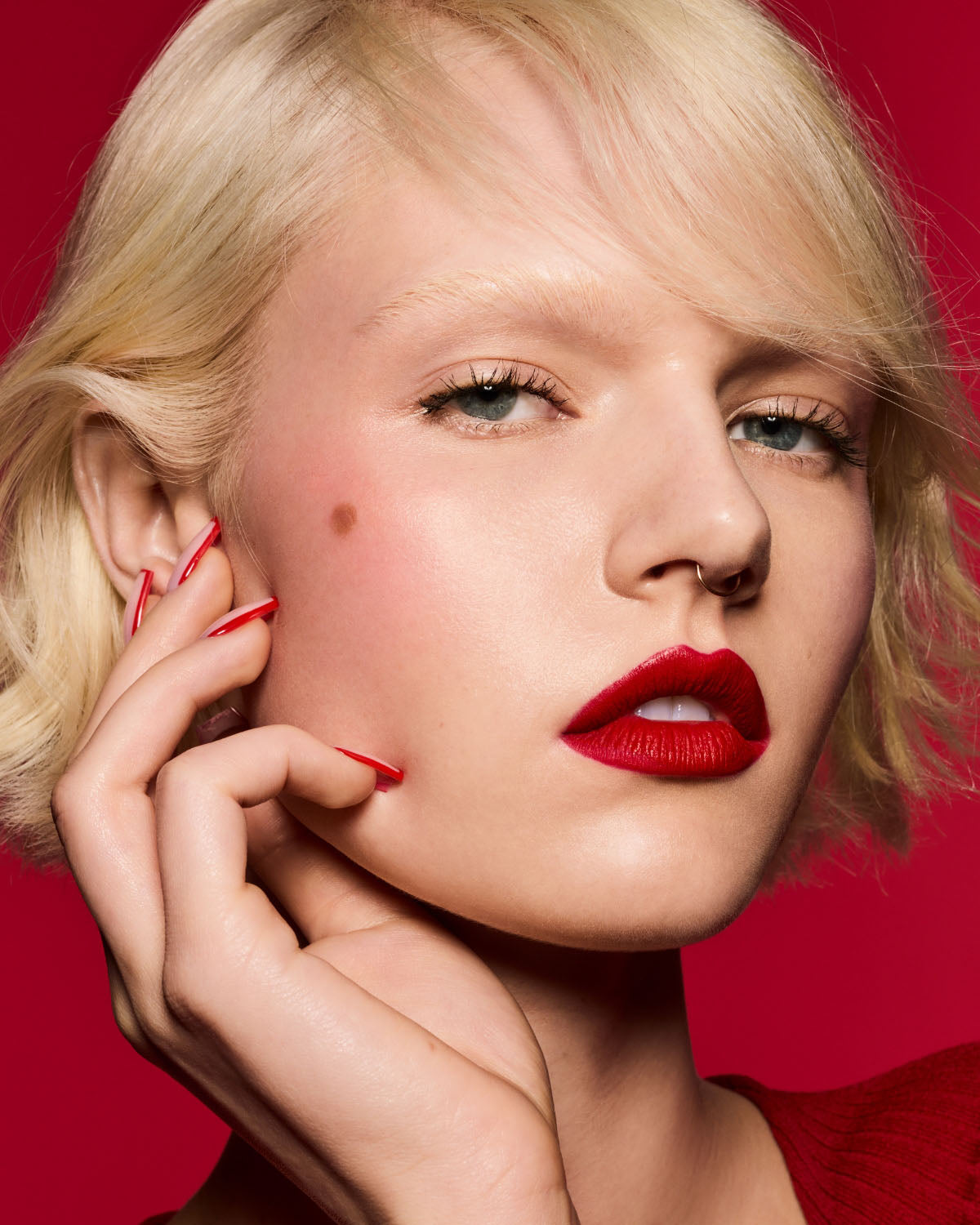 Cherry Mouth 3-Piece Lip Set + Pouch - Image 2