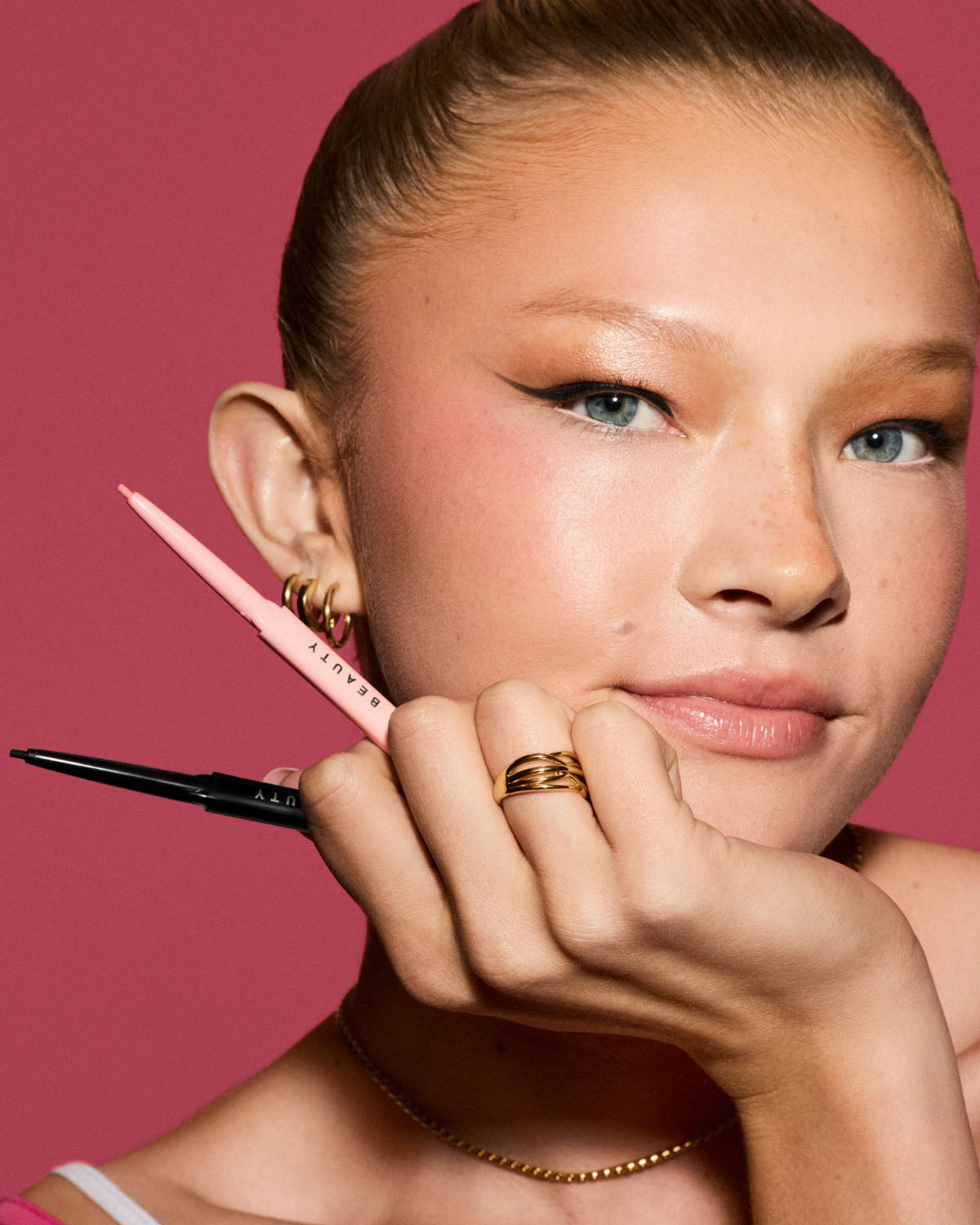 Fine Linez Lash Line-Enhancing Eyeliner ?? Wink O' Pink - Image 2
