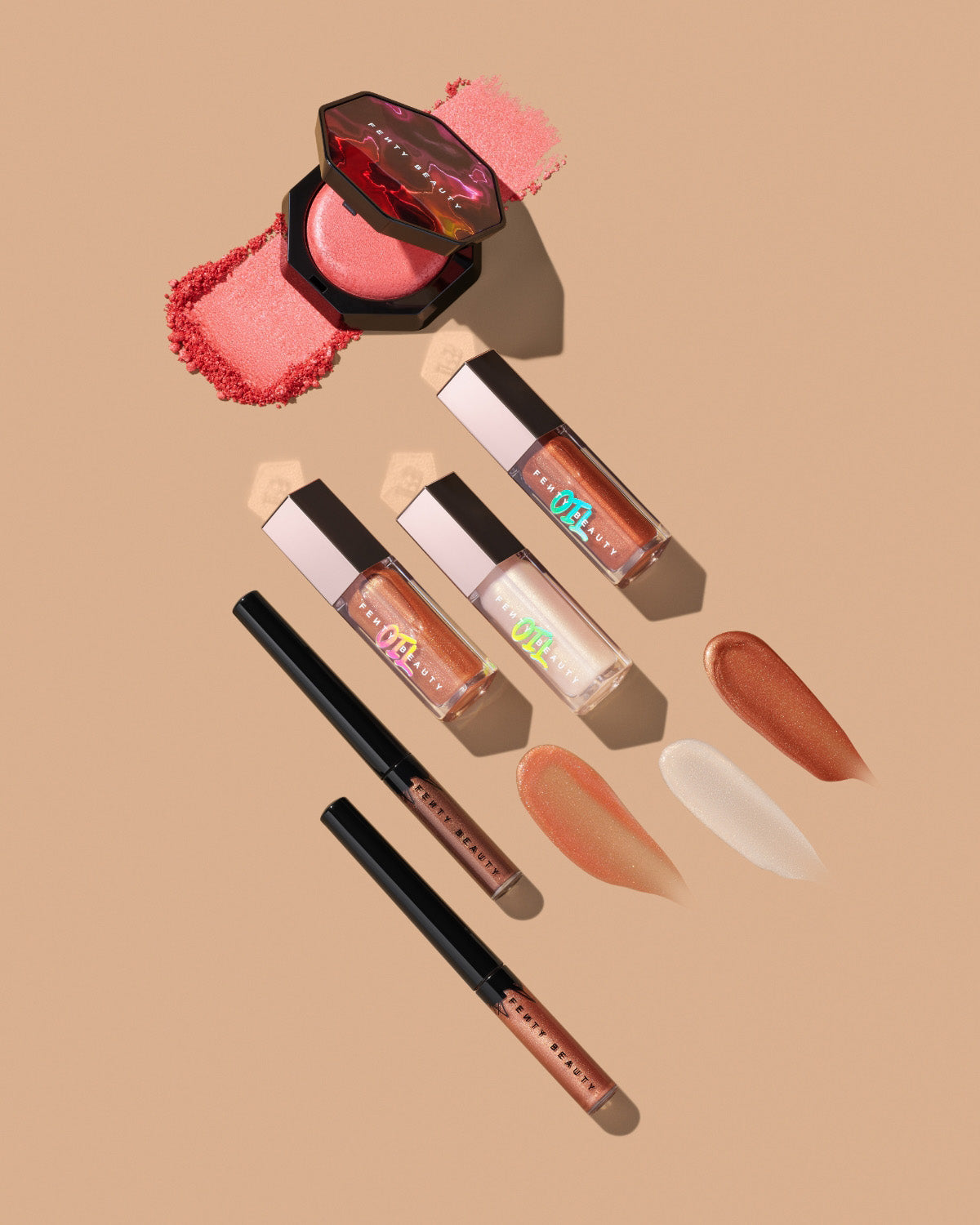 Glitty Lid Shimmer Liquid Eyeliner ?? Bronze All Ova Collection: Ritzy Rose - Image 4