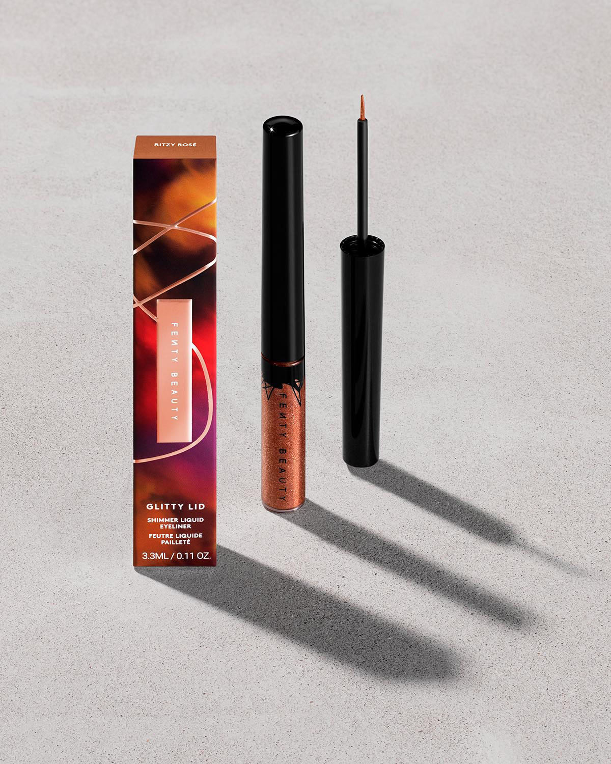 Glitty Lid Shimmer Liquid Eyeliner ?? Bronze All Ova Collection: Ritzy Rose