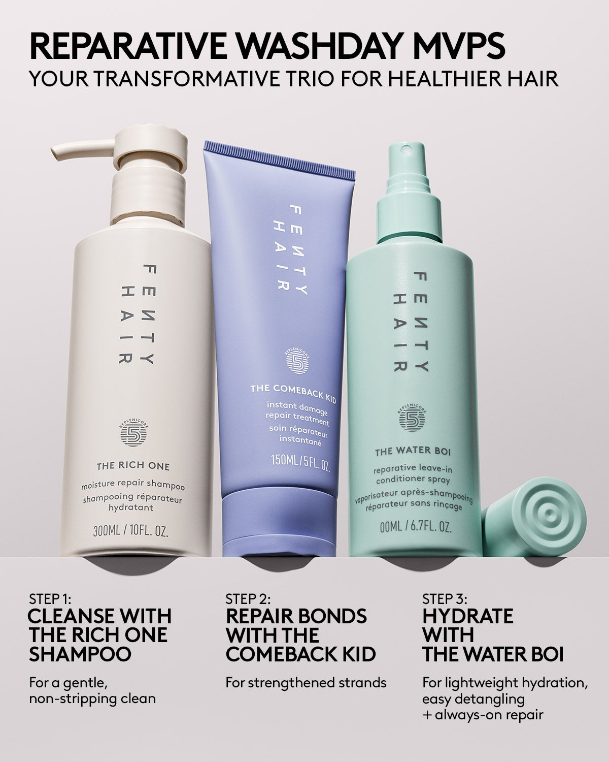 The Water Boi Reparative Leave-In Detangling Conditioner Spray - Image 10