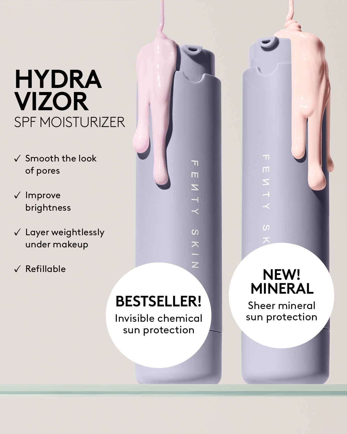 Hydra Vizor Mini Broad Spectrum Mineral SPF 30 Sunscreen Moisturizer - Image 11
