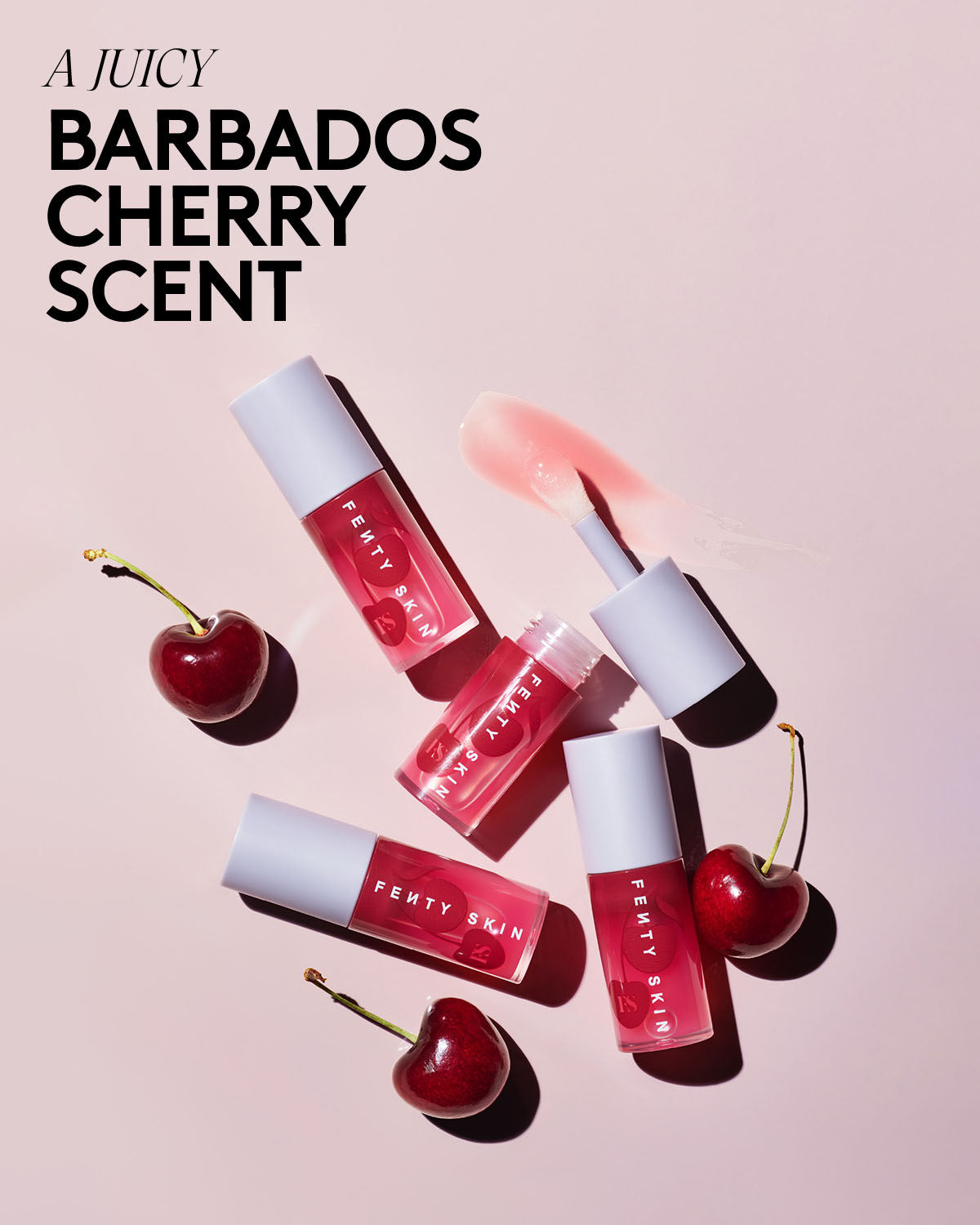 Fenty Treatz Hydrating + Strengthening Lip Oil ?? Barbados Cherry - Image 7