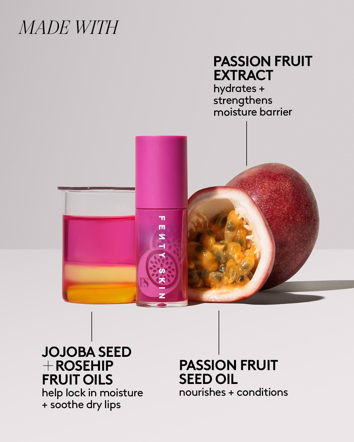 Fenty Treatz Hydrating + Strengthening Lip Oil ?? Passion Fruit - Image 6